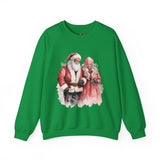 Black Santa 15 Unisex Heavy Blend™ Crewneck Sweatshirt