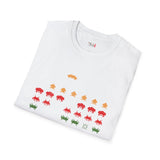Game Over Vintage Alien T Shirt, Retro UFO Graphic Tee, Space Streetwear Shirt