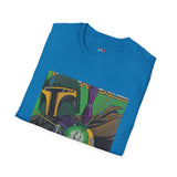 Bounty Hunter Blaster Retro Space T Shirt, Vintage Sci Fi Graphic Tee, Galaxy Shirt