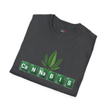 CaNNabIS Funny Weed T Shirt, Cannabis Graphic Tee, 420 Stoner Shirt