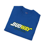 Budway Smoke Fresh Funny Weed T Shirt, Cannabis Graphic Tee, 420 Stoner Shirt
