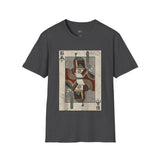 Bounty Hunter Playing Card Retro Space T Shirt, Vintage Sci Fi Graphic Tee, Galaxy Shirt