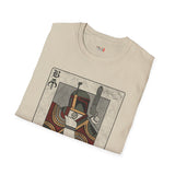 Bounty Hunter Playing Card Retro Space T Shirt, Vintage Sci Fi Graphic Tee, Galaxy Shirt