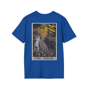 XVI The Tower Rear Print T-Shirt