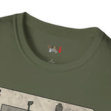 Bounty Hunter Playing Card Retro Space T Shirt, Vintage Sci Fi Graphic Tee, Galaxy Shirt