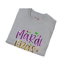 Load image into Gallery viewer, Mardi Gras Y&#39;all Unisex Softstyle T-Shirt
