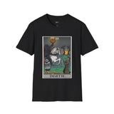 Headless Horseman XIII Death Kiss Tarot Card T Shirt, Mystic Graphic Tee, Spiritual Shirt