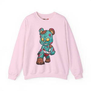 Bloody Knife Teddy Bear Sweatshirt