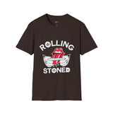 Rolling Stoned Funny Weed T Shirt, Cannabis Graphic Tee, 420 Stoner Shirt