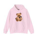 Brown Scarf Teddy Bear Hoodie