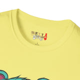 Button Eye Bear Unisex Softstyle T-Shirt