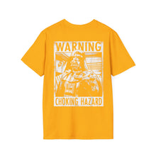 Load image into Gallery viewer, Choking Hazard Rear Printed Tee
