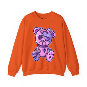 Button Eye Teddy Bear Sweatshirt