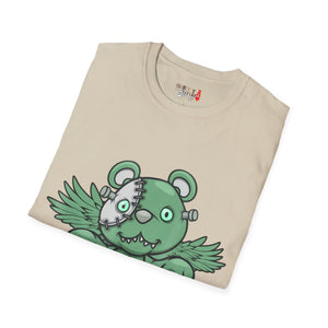 Zombie Bear Unisex Softstyle T-Shirt