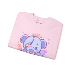 Pastel Baby Blue Teddy Bear Sweatshirt