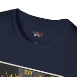 The Tower XVI Tarot Card T Shirt, Mystic Graphic Tee, Spiritual Shirt
