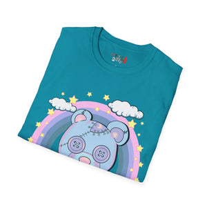 Pastel Rainbow Teddy Bear T-shirt