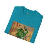 Samurai Toad Warrior Japanese Samurai T Shirt, Asian Graphic Tee, Bushido Warrior Shirt