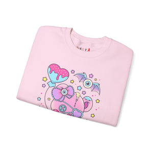 Doughnut Heart Teddy Bear Sweatshirt