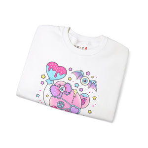 Doughnut Heart Teddy Bear Sweatshirt