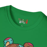 Dirty Evil Teddy Bear Unisex Softstyle T-Shirt
