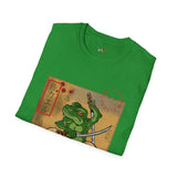 Samurai Toad Warrior Japanese Samurai T Shirt, Asian Graphic Tee, Bushido Warrior Shirt