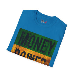 Money Power Respect Unisex Softstyle T-Shirt