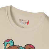 Dirty Evil Teddy Bear Unisex Softstyle T-Shirt