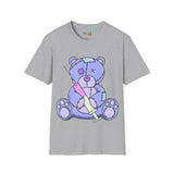 Purple Syringe Teddy Bear T-shirt