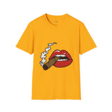 Smoking The Blunt Funny Weed T Shirt, Cannabis Graphic Tee, 420 Stoner Shirt