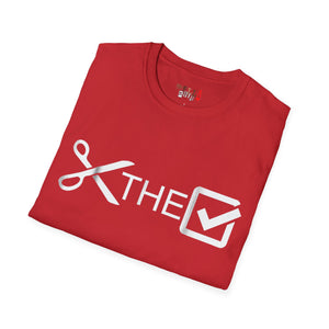 Cut The Check Unisex Softstyle T-Shirt