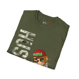 Hustle Bear Unisex Softstyle T-Shirt