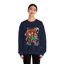 Load image into Gallery viewer, Purple Teddy Bear Sweatshirt
