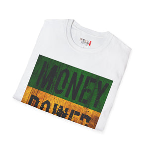 Money Power Respect Unisex Softstyle T-Shirt