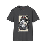 Warrior Fem Japanese Samurai T Shirt, Asian Graphic Tee, Bushido Warrior Shirt