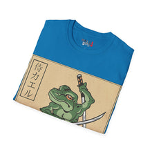 Load image into Gallery viewer, Samurai Frog Unisex Softstyle T-Shirt
