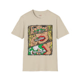 Roll Lick Smoke Funny Weed T Shirt, Cannabis Graphic Tee, 420 Stoner Shirt