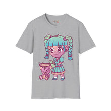 Load image into Gallery viewer, Little Girl Chainsaw Unisex Softstyle T-Shirt
