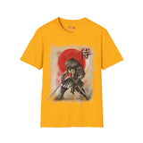 Red Moon Samurai Unisex Softstyle T-Shirt