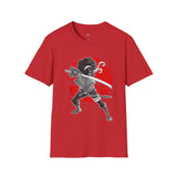 Afro Samurai Queen Japanese Samurai T Shirt, Asian Graphic Tee, Bushido Warrior Shirt