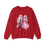 Black Santa 13 Unisex Heavy Blend™ Crewneck Sweatshirt