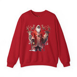Black Santa 56 Unisex Heavy Blend™ Crewneck Sweatshirt