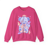 Pastel Baby Blue Teddy Bear Sweatshirt