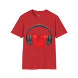 Heart Music Unisex Softstyle T-Shirt