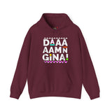 Dope Black Mom Martin Font Heavy Blend Unisex Hoodie