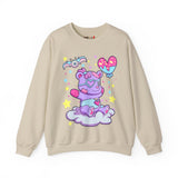 Happy Balloon Teddy Bear Sweatshirt