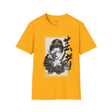Warrior Fem Japanese Samurai T Shirt, Asian Graphic Tee, Bushido Warrior Shirt
