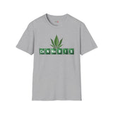 CaNNabIS Funny Weed T Shirt, Cannabis Graphic Tee, 420 Stoner Shirt