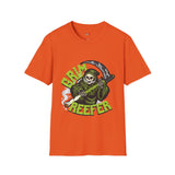Grim Reefer Funny Weed T Shirt, Cannabis Graphic Tee, 420 Stoner Shirt