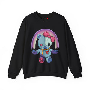 Rainbow Missing Eye Teddy Bear Sweatshirt